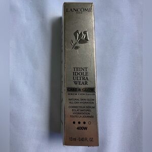400W Lancôme Teint Idole Ultra Wear Care & Glow Serum Concealer 0.43 oz New Box